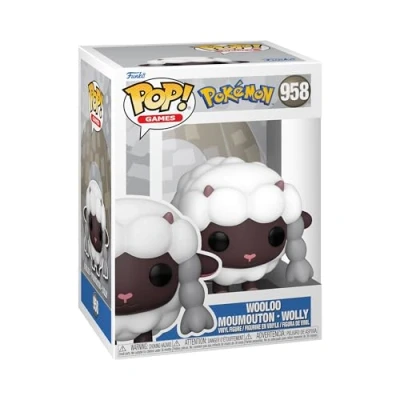 Imagen de Figura Funko Pop! Games: Pokémon Wooloo, Vinilo, 9 cm