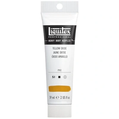 Imagen de Liquitex Heavy Body Tubo de Pintura Acrílica, Amarillo Marte, 59 ML