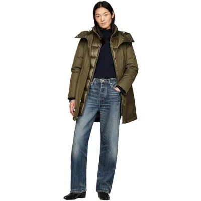 Imagen de Tommy Hilfiger Parka, Mujer, Talla: XXS, Army green