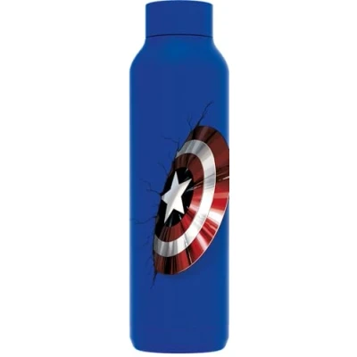 Imagen de Quokka Botella Termo Acero Inoxidable Solid Ultramarine 630 ML Captain America