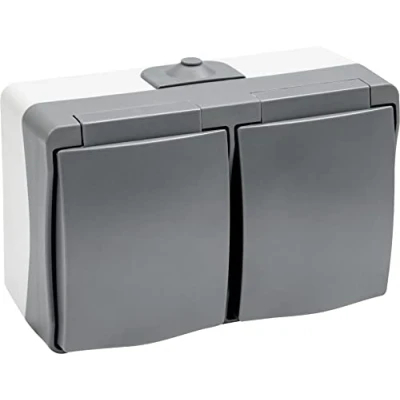 Imagen de Meister Cave Way 7407020 Cable de protección contra salpicaduras (IP44, 2,5 mm²), color gris y