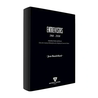 Imagen de Entrevistas 1968 2008: PERSPECTIVAS CRÍTICAS Colección creada por Roland Jaccard y dirigida Laurent de Sutter (SIN COLECCION)