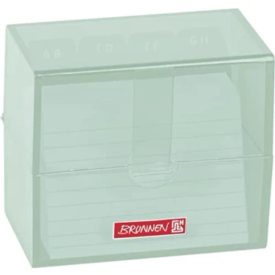 Imagen de BRUNNEN Caja de fichas código color menta
