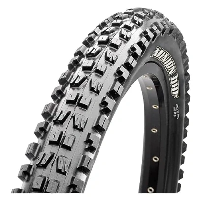 Imagen de Maxxis Cubierta Minion DHF, Unisex Adulto, Negro, 26 x 250 K 60TPI ST/42A