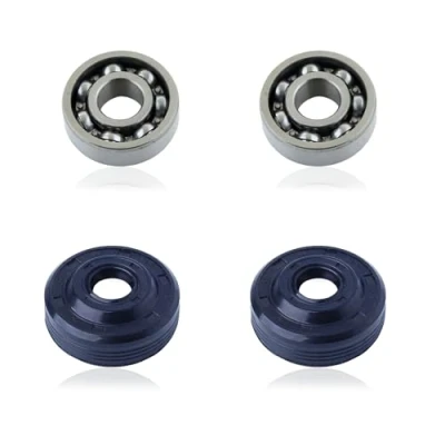Imagen de 2Ajuste el cárter del cigüeñal los sellos de aceite cojinete principal para Husqvarna 36 41 136 136E 137 137E 141 141E 142 235E 240E piezas motosierra 530056363