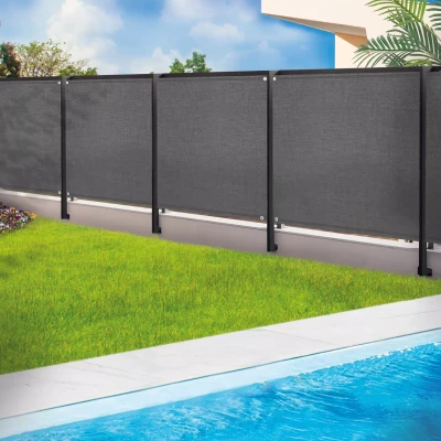 Imagen de ProBache Luxe Pro Lona reforzada de ocultación 1,5 x 10 m, 220 g/m², color gris