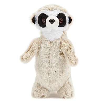 Imagen de Zappi Co Peluche 100% Reciclado de Suricata (20cm Alto) Suave, Mullido, ecológico, colección Animales para recién Nacidos Primer Hijo