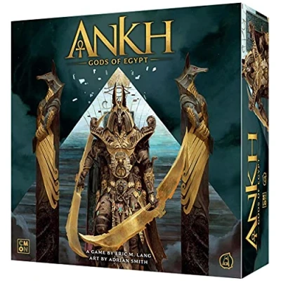 Imagen de CMON Cool Mini or Not Ankh: Dioses de Egipto Juego Mesa en Español, CMANK001ES, 14+ años