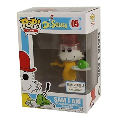 Imagen de Funko Figura Pop dr. Seuss Sam i Am Flocked