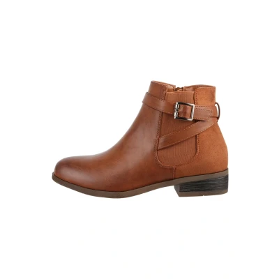 Imagen de Elara Botines Mujer Chelsea Ankle Boots Chunkyrayan C298 Camel 39