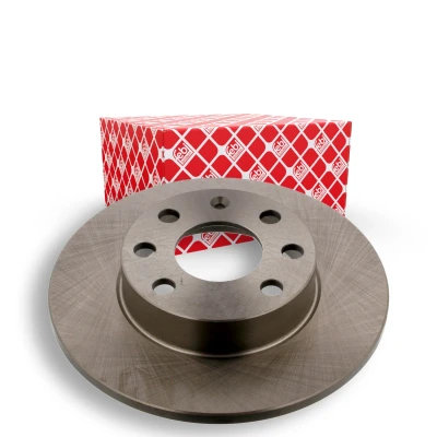 Imagen de FEBI BILSTEIN 02586 Disco de freno Eje delantero 236 10 4 100 macizo revestido OPEL: Kadett E CC, Corsa A Berlina