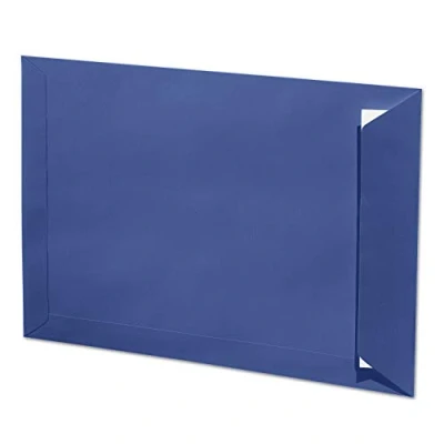 Imagen de 25x Sobres ARTOZ DIN C4 con adhesivo 324 x 229 mm color: Azul real sin ventana Serie 1001
