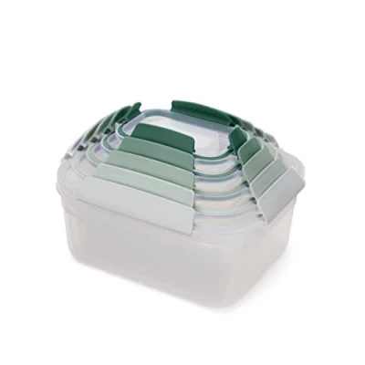 Imagen de Joseph Food Storage Containers Nest Lock Sage 5 Pieces