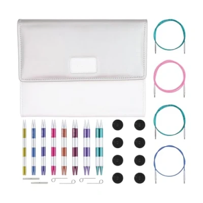 Imagen de KNITPRO Juego de 8 Agujas Tejer Intercambiables, Assorted, Diverse