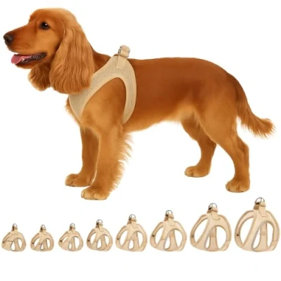 Imagen de Flamingo Perro Arnés Step&amp;Go Bento Beige M 30 35cm 41 44cm