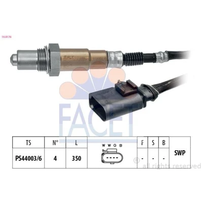 Imagen de EPS 1.998.176 Sonda lambda Made in Italy OE Equivalent térmico, plana, Rosca engrasada VOLKSWAGEN: Polo V Hatchback, Jetta 4, SKODA: Fabia 2