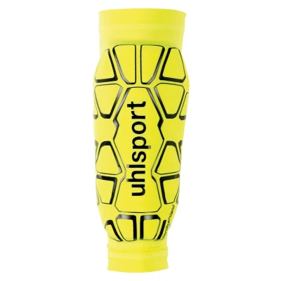 Imagen de uhlsport Espinilleras, Hombre, Talla: Medium, Gelbschwarz