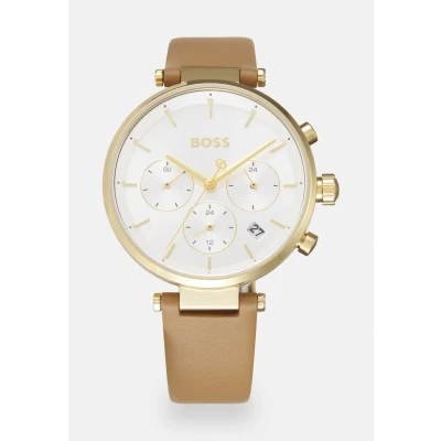 Imagen de BOSS Majesty Sport Cronógrafo brown/silvercoloured/white, Mujer, Talla: One Size, Brown/silver coloured/white