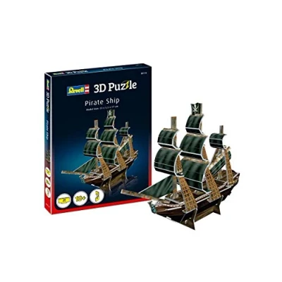 Imagen de Revell Barco Pirata Coche 3D Puzzle, Multicolor (00115)