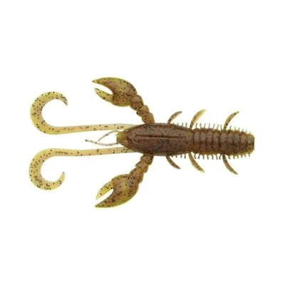 Imagen de Berkley Hollow Craw 10cm Brown Chartreuse UV (8 stuks) Shads