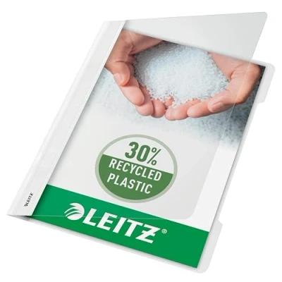 Imagen de Leitz Carpeta estándar, Plástico, A4, Capacidad para 250 hojas, Blanco