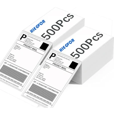 Imagen de etiquetas térmicas directas de 4 &quot;x 6&quot;, 1000 Etiqueta envío exprés, envío, x 6 para impresora,etiquetas adhesivas varias impresoras