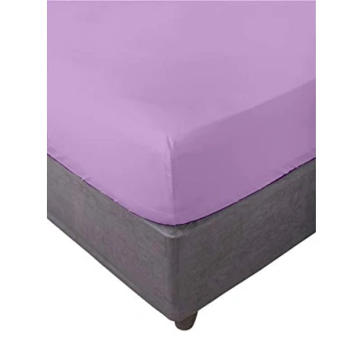 Imagen de Miracle Home Ajustable Elástica Sábana Bajera, Cama 90, Malva
