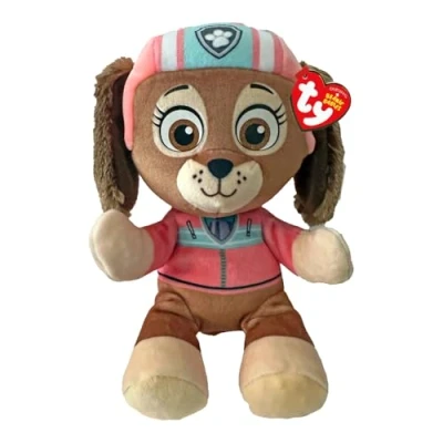 Imagen de Ty Colección Paw Patrol, Liberty, Todos los héroes del Equipo de Cachorros en versión Floppy, Suave Peluche para coleccionar, Idea Regalo Grandes y pequeños 20 cm T44017