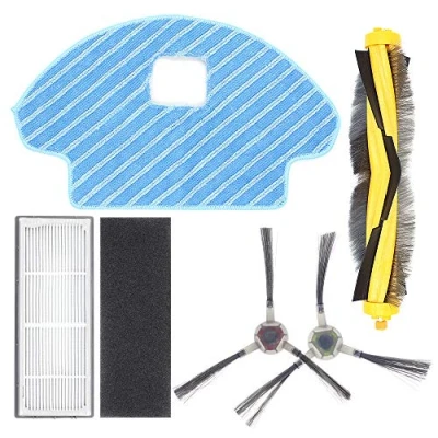Imagen de DingGreat Piezas de Repuesto para Ecovacs DEEBOT OZMO 930/ECOVACS DG36 Robot Aspirador Cepillos Filtros y Paño Limpieza Microfibra