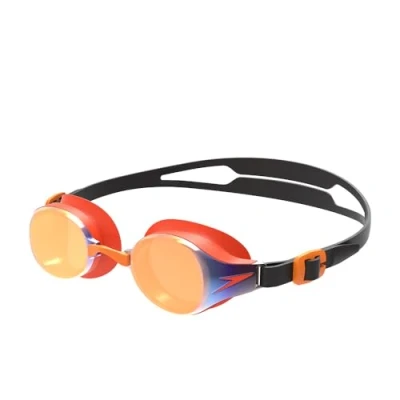 Imagen de Speedo Junior Hydropure Mirror Gafas de natación Unisex, Negra, Talla Única