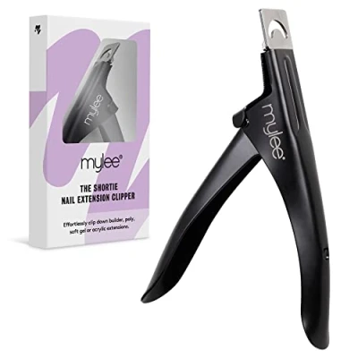Imagen de Mylee Cortaúñas Shortie para Extensiones de Uñas Preciso y Duradero, Herramienta Manicura Profesional Acrílicas, Postizas Tips