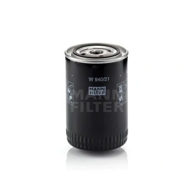 Imagen de MANN FILTER W 940/21 Filtro de aceite 3/4 16 UNF enroscable OPEL: Omega A Berlina, Ascona B Rekord E1 Berlina
