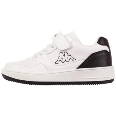 Imagen de Kappa Zapatillas de entrenamiento para niños, Talla: 29, White/black Zapatos