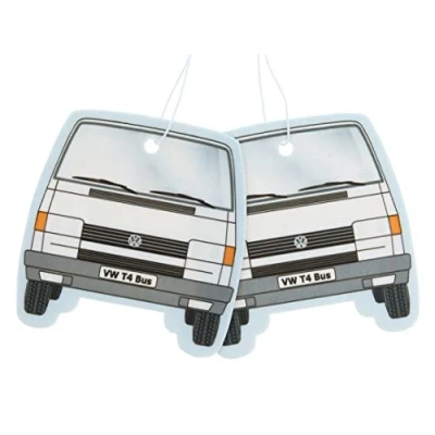 Imagen de BRISA VW Collection Ambientador/difusor de aire para coche T4 Camper Bus en un pack individual (Piña Colada/Blanco/Conjunto 2)