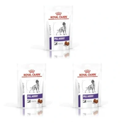 Imagen de Royal Canin Expert Pill Assist Medium &amp; Large Dog Paquete Triple 3 x 225 g Croquetas moldeables para la administración de medicación en Perros Adultos Razas Medianas y Grandes