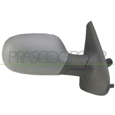 Imagen de Espejo retrovisor Prasco RN0277133 derecha imprimado manual, mecánico ajustable desde interior, Ajuste por cable, convexo RENAULT: MEGANE 1 Classic