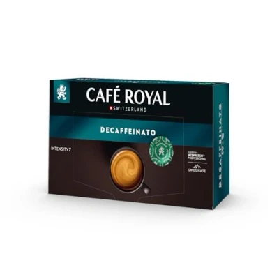 Imagen de Café Royal Espresso Decaffeinato 300 cápsulas compatibles para Nespresso (R)* Professional (R)*, Intensidad: 7 de 10 , Pack 6 x 50