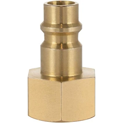 Imagen de Poppstar Boquilla conector compresor aire macho, diámetro nominal 7,2 mm con rosca interior de 3/8 pulgada para conexión comprimido
