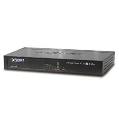 Imagen de Planet Vc 234 Gestionado Fast Ethernet (10/100) 1u Negro Switch