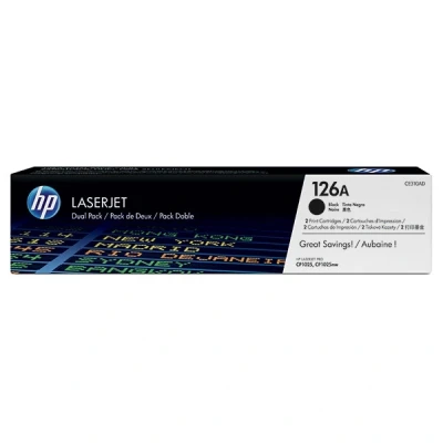 Imagen de Tóner Dual Pack Negro Hp 126a Ce310ad