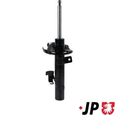 Imagen de JP GROUP 1542105080 amortiguador Eje delantero, derecha Presión de gas Bitubular Columna Espiga arriba FORD: Focus 2, C Max