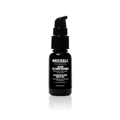Imagen de Brickell Men&#039;s Restaurating Eye Serum Treatment para Hombres, Suero Ojos Arrugas Firmes, Reduce las Ojeras y Promueve la Piel Juvenil 19 ml, Sin Perfume