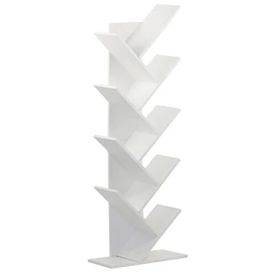 Imagen de Brigros WeHome librería Moderna Adecuada para salón, Entrada, diseño Moderno y Elegante, de diseño, librerías Modernas (Latte)