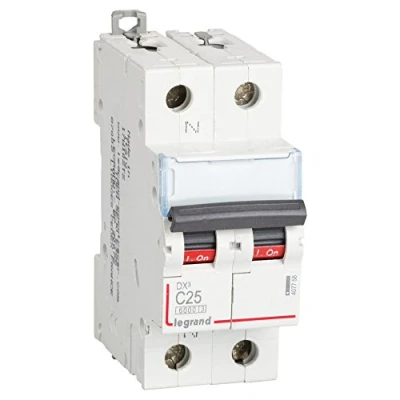 Imagen de Legrand prot.dx3 terciario Magnetotermico dx3 6/10ka c polos+neutro 25a