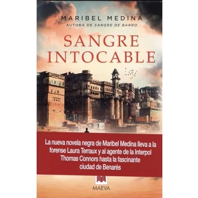 Imagen de Sangre intocable: Un despiadado asesino siembra el terror en las calles de Benarés (MAEVA noir)