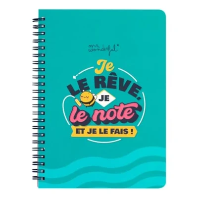 Imagen de Sr. Wonderful Cuaderno A5 lo soño, califico y hago!