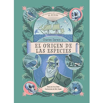 Imagen de CHARLES DARWIN Y EL ORIGEN DE LAS ESPECIES: PALABRAS QUE CAMBIARON MUNDO (ALBUM ILUSTRADO)