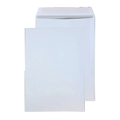 Imagen de Blake Puramente B4 Todos los días 352 x 250 mm de bolsillo Pelar y Sello del sobre Blanco brillante (paquete 250)