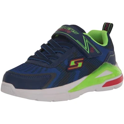 Imagen de Skechers 401660L NVLM, Zapatillas, Navy Textile/Lime &amp; Red Trim, 36.5 EU