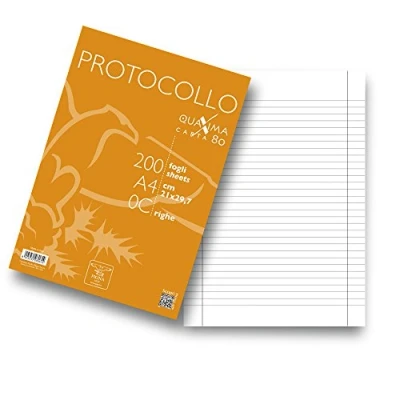 Imagen de Pigna 02156210 C Folio de papel, 1 paquete 200 hojas